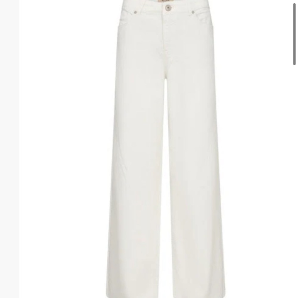 Women’s Mos Mosh Nora Pant, Cream Flared-Leg Jeans
